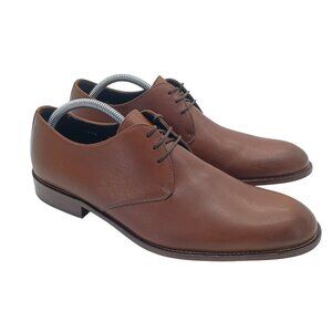 To Boot New York Adam Derrick Shoes Mens Size 9.5 Brown Leather Derby Made Italy